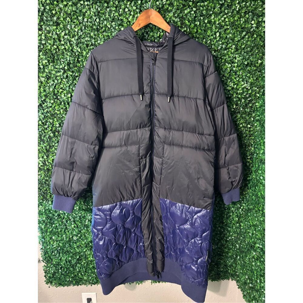 OOFWEAR LONG QUILTED PUFFER COAT SIZE 40/ US 2 OVERSIZED